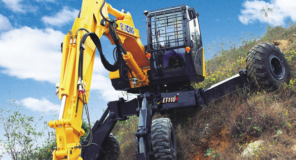 XCMG ET110 excavadora a pie, ganó el segundo premio en los Premios Nacionales del Progreso de la Ciencia y la Tecnología